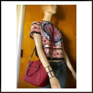 🌺COACH PEBBLE LEATHER SATCHEL SHOULDER BAG NWT🌺